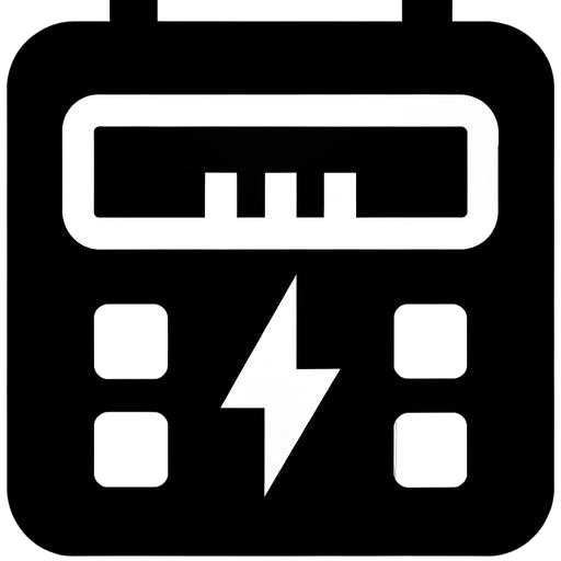 freepik minimalist line icon of a calculator or formu