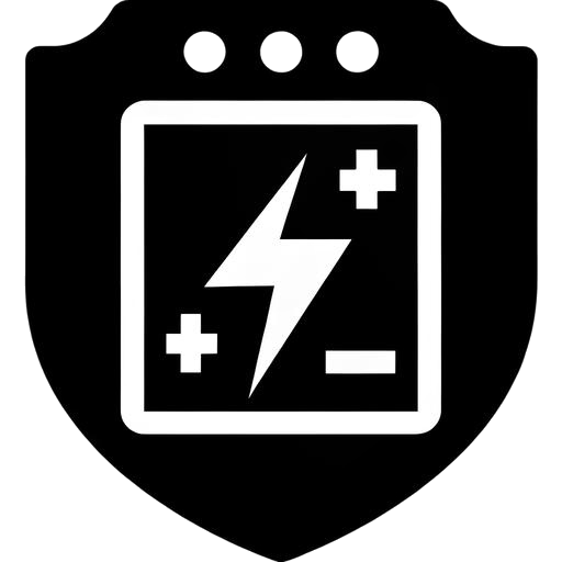freepik minimalist line icon of a circuit breaker or